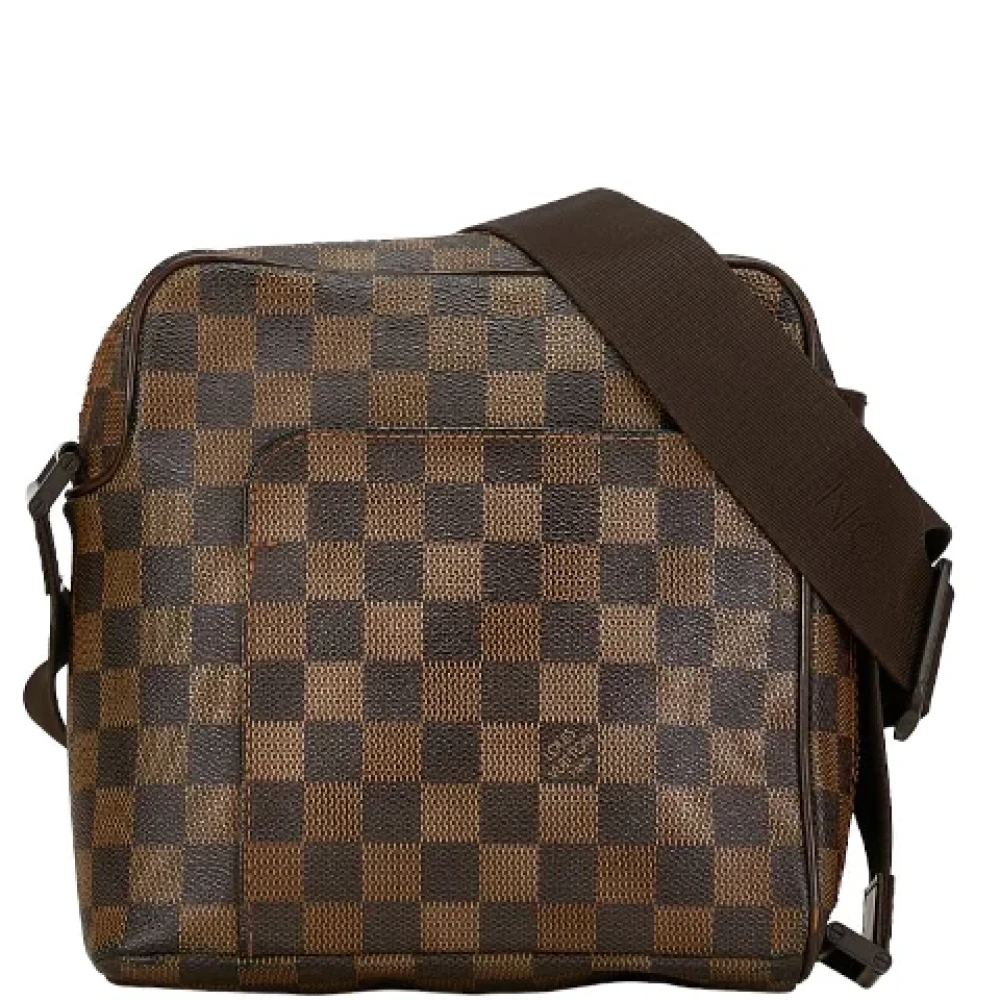Louis Vuitton Vintage Pre-owned Canvas crossbody-bags Brown Dames