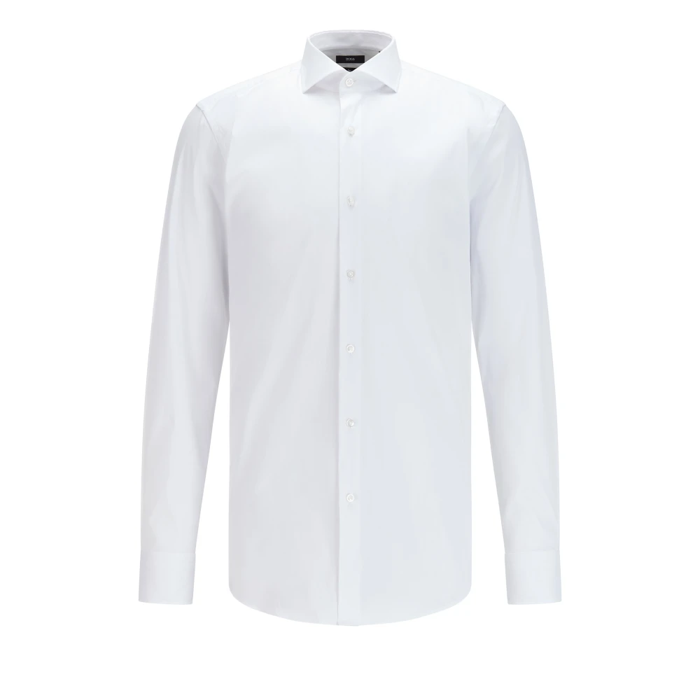Boss Uomo Bianco - Camicia A Maniche Lunghe - Shirts - M