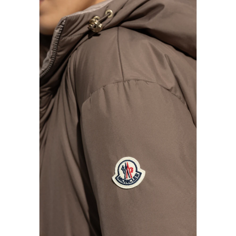 Moncler Reversibele Donsjas Boulogne Brown Dames