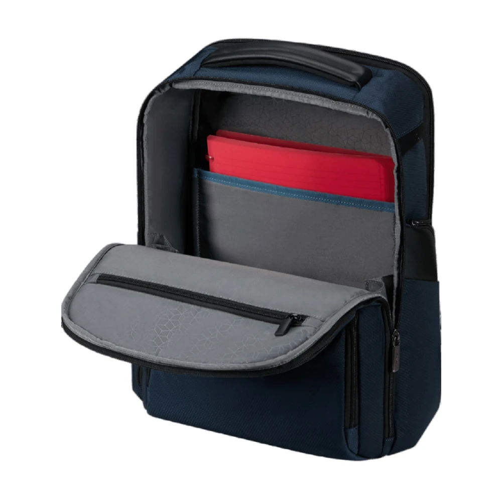 Samsonite Blauwe rugzak met gerecycled PET-stof Blue Unisex
