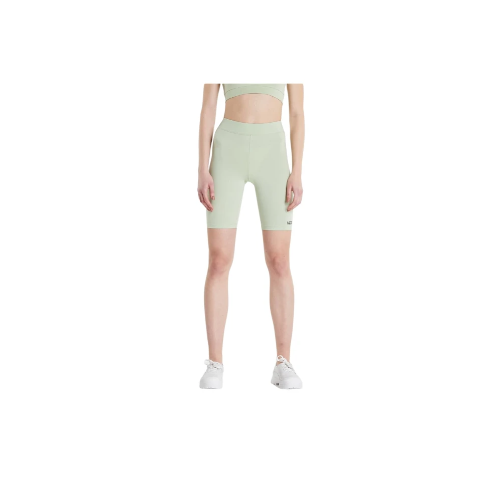 Vans Stretch katoenen leggings Slim Fit Green Dames