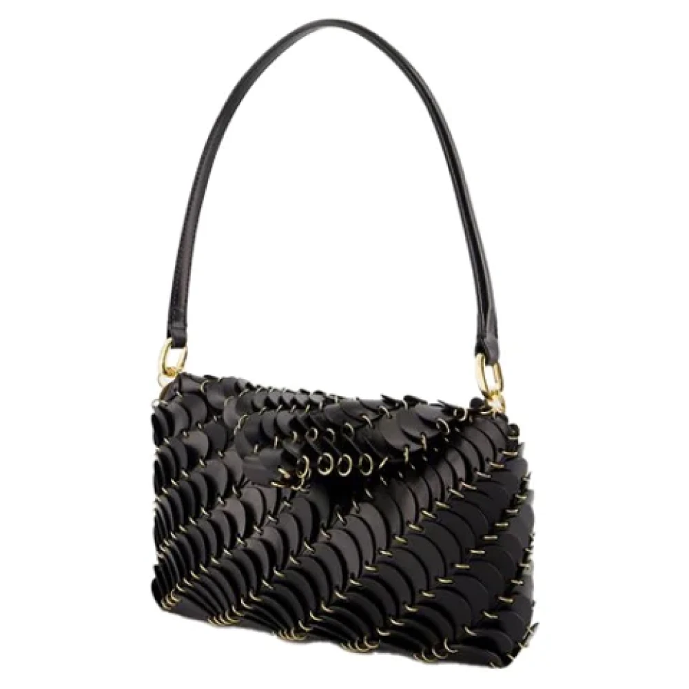 Paco Rabanne Leather handbags Black Dames