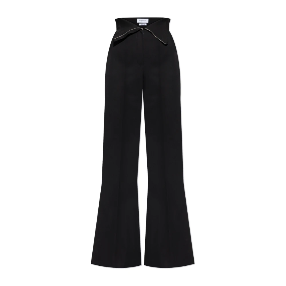 Alexander mcqueen Wollen broek Black Dames