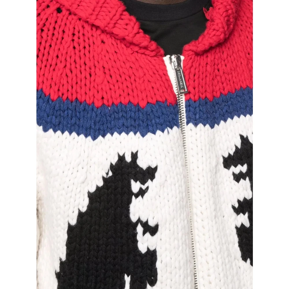 Dsquared2 Stijlvolle Pullover met Uniek Ontwerp Multicolor Heren