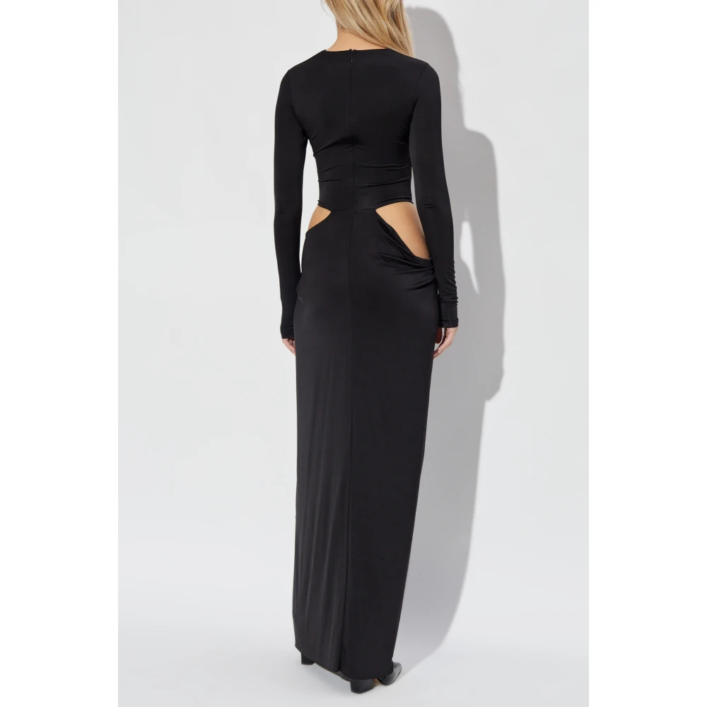 Cult Gaia Keri Jurk Black Dames