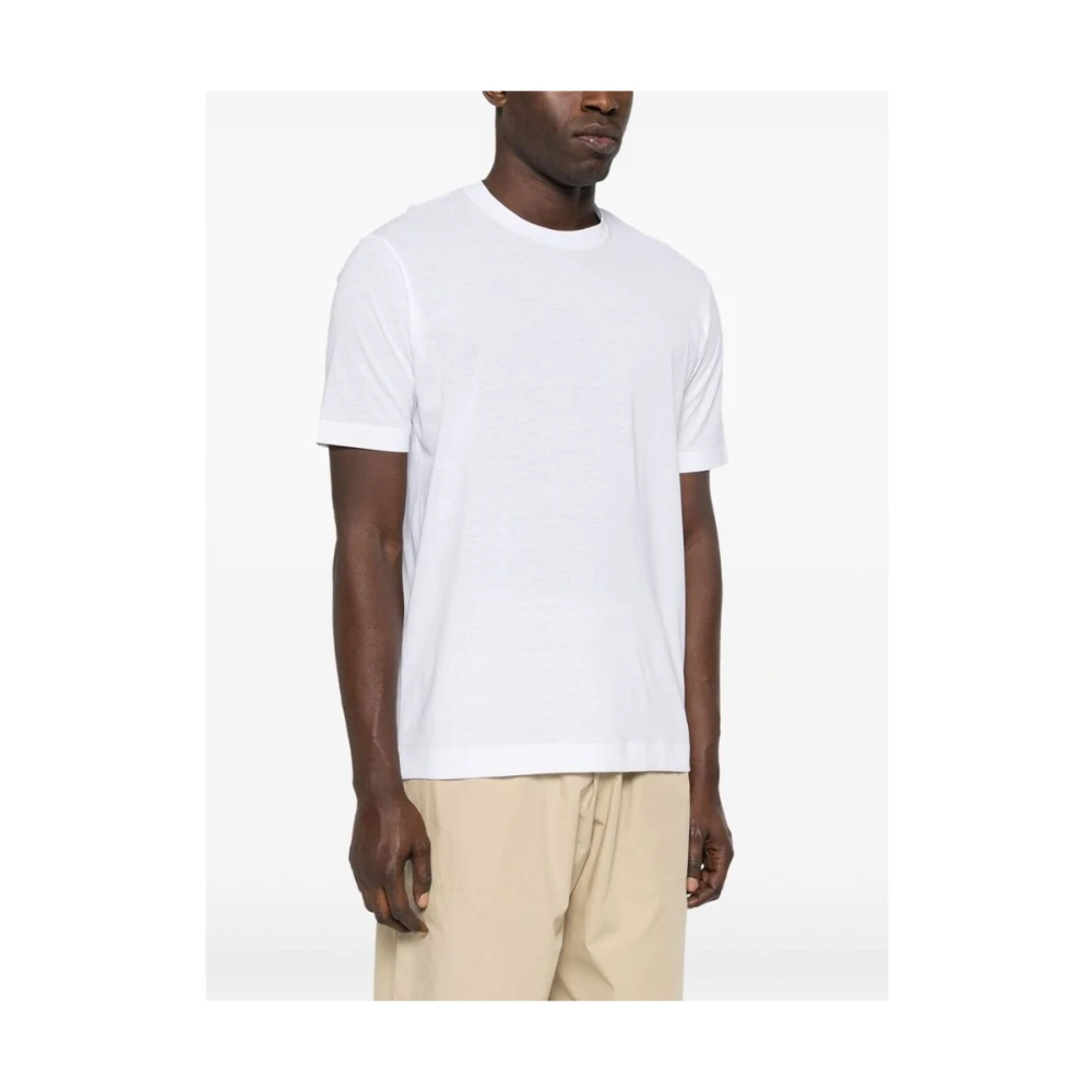 Mazzarelli T-Shirts White Heren