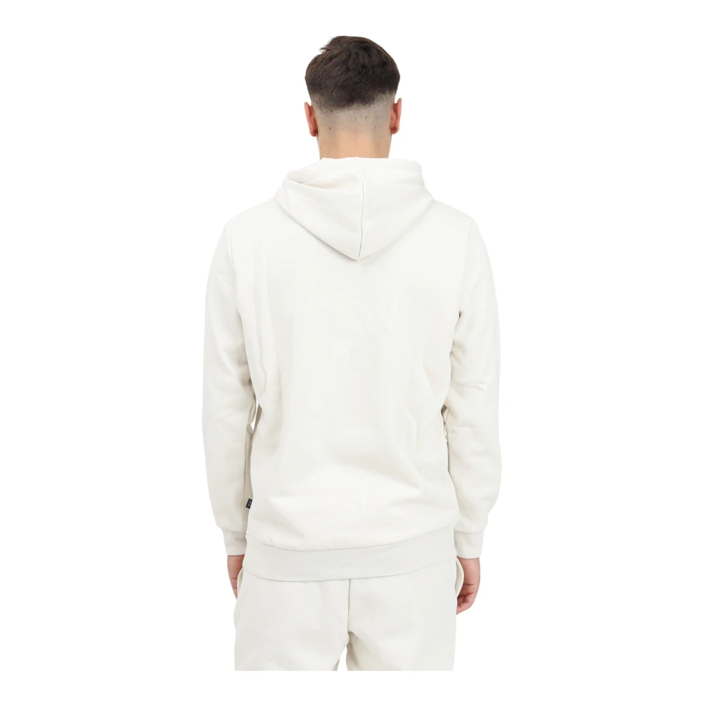 Puma Hoodie met Logo Print White Heren