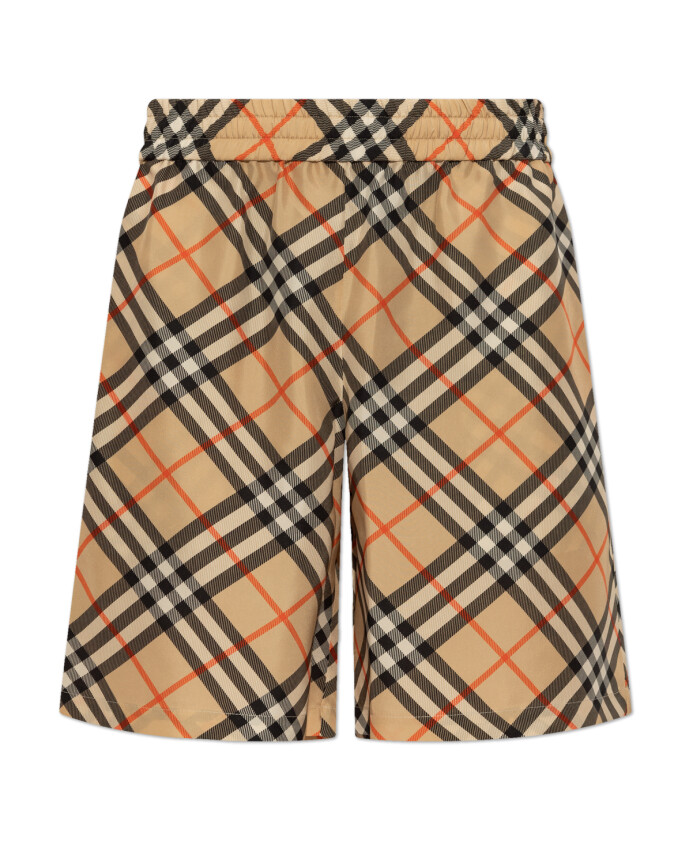 short-en-soie-a-carreaux-vintage