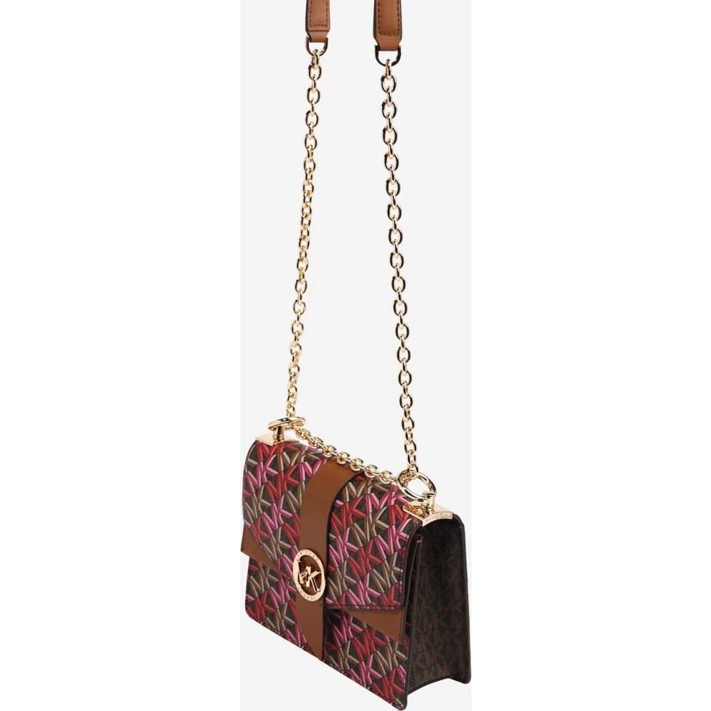 Michael Kors Greenwich Schoudertas Brown Dames
