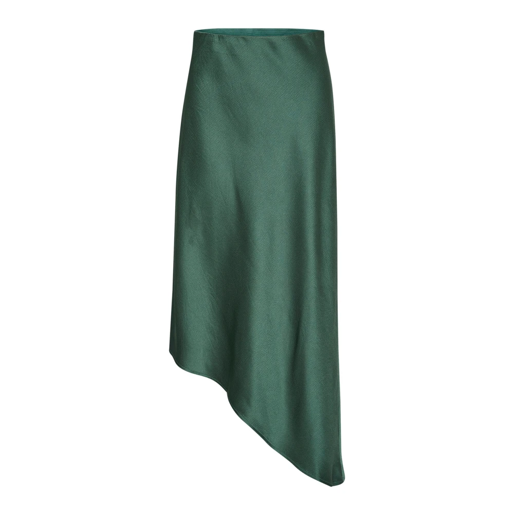 Kaffe Asymmetrische Garden Topiary Rok Green Dames