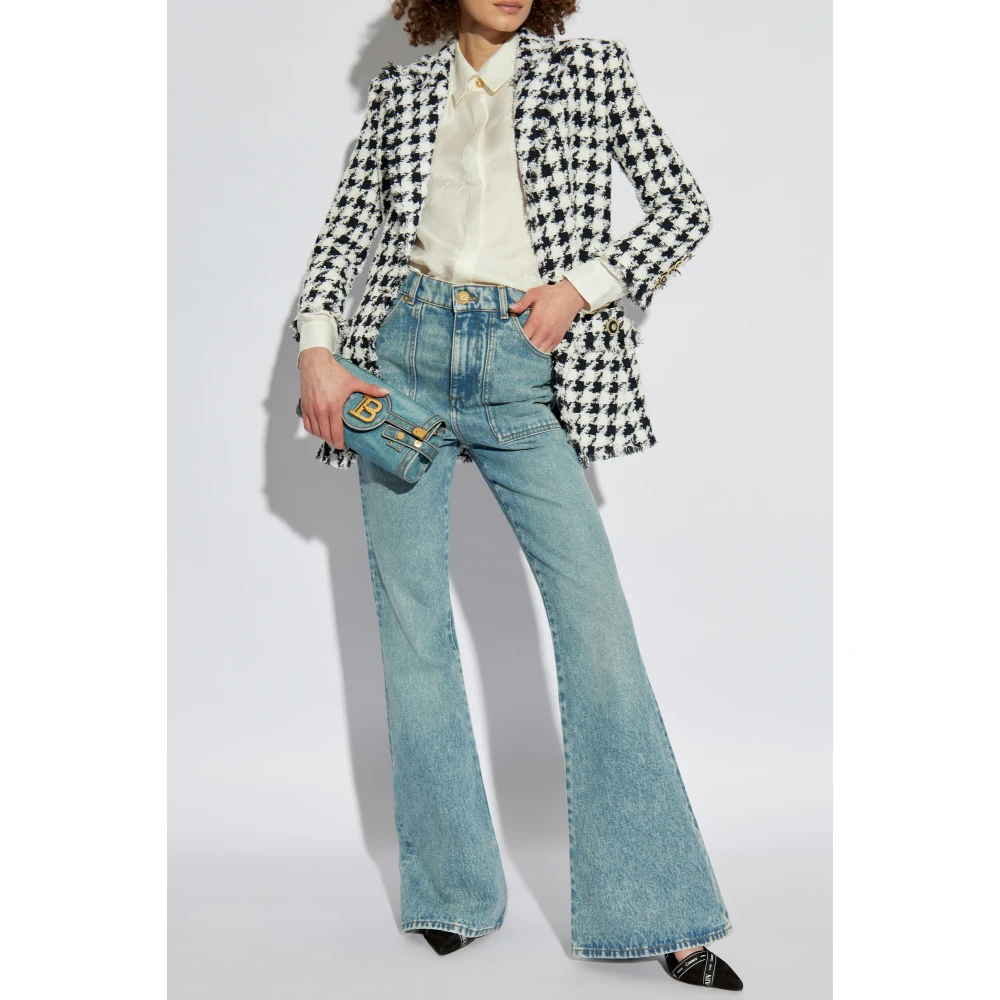 Balmain Flared jeans Blue Dames