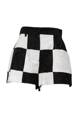 floral-brocade-high-waist-shorts