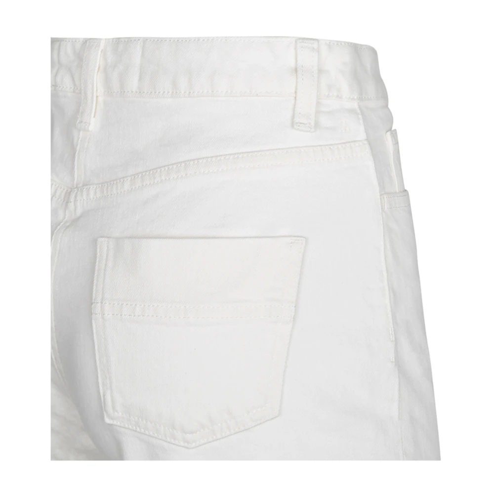 Elisabetta Franchi Straight Jeans White Dames