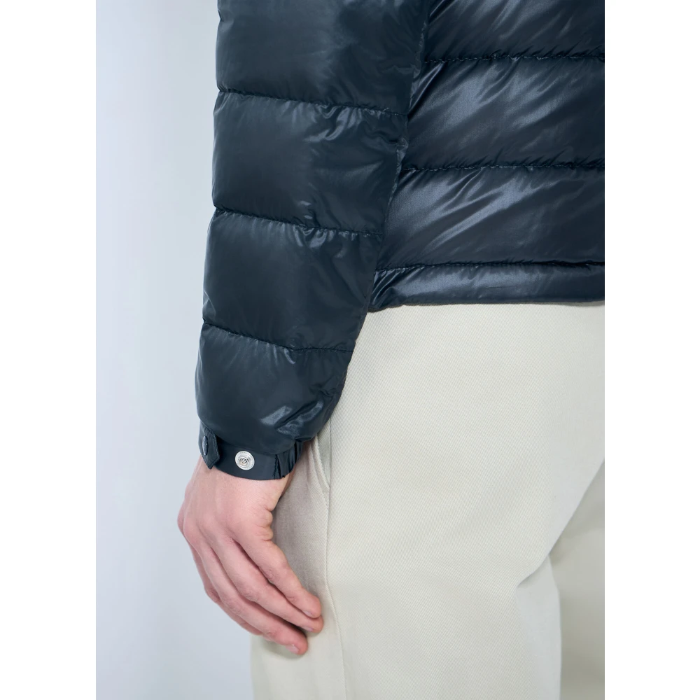 Moncler Gewatteerde Hooded Donsjas Black Heren