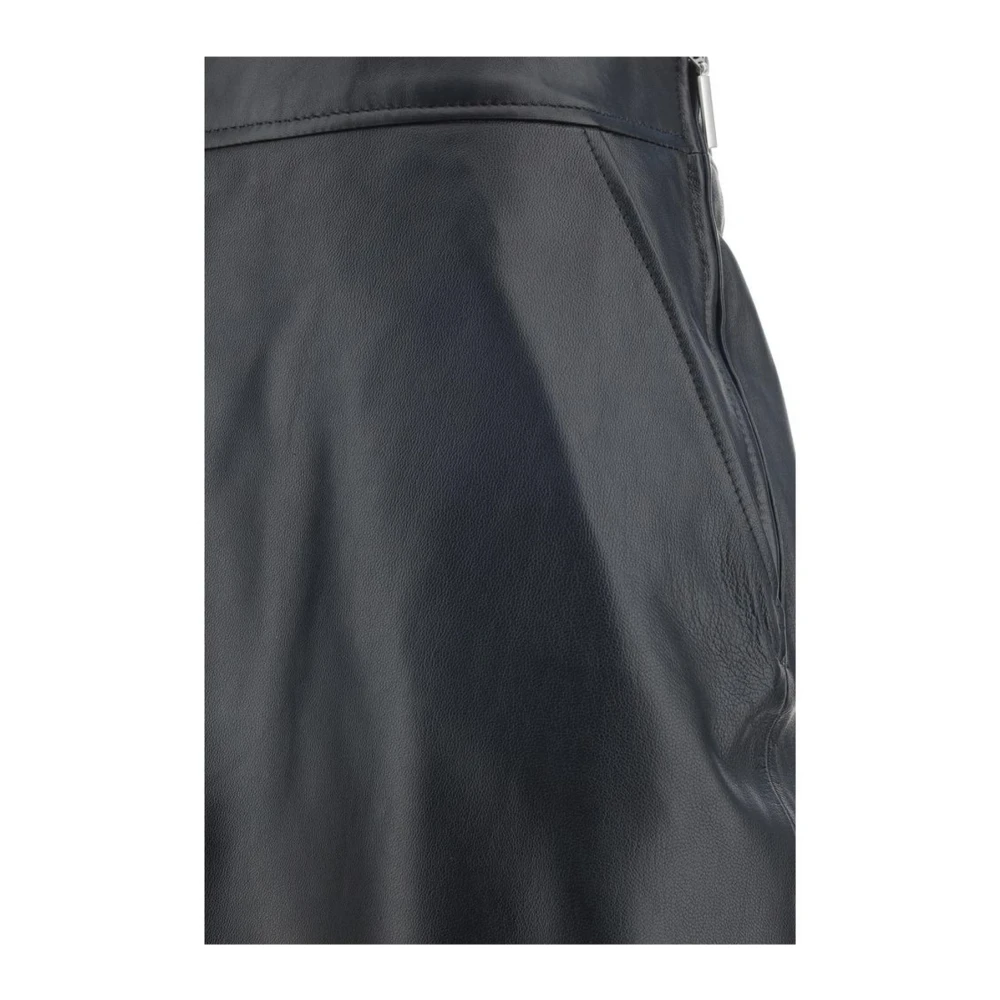 Arma Monochrome Gepaneelde Rok met Voor Split Black Dames