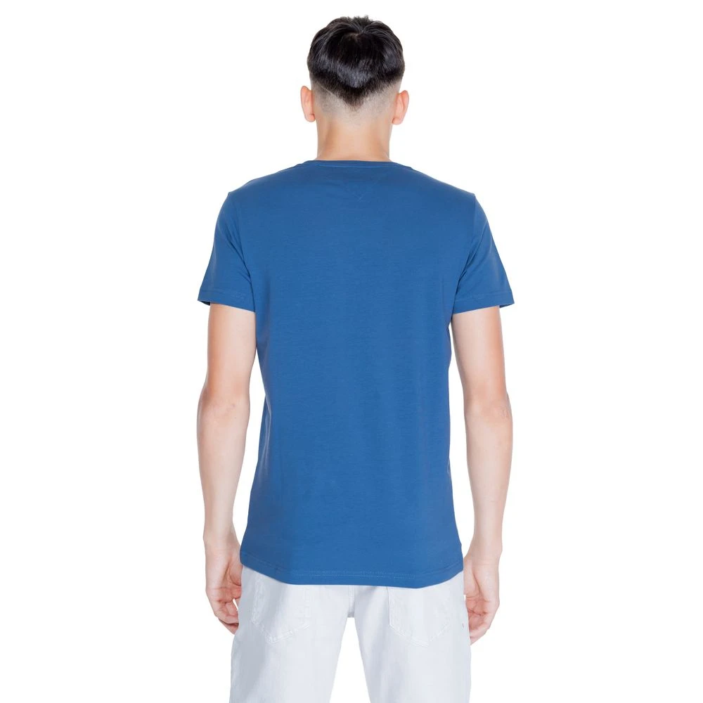 Tommy Hilfiger Blauw Katoenen Heren T-Shirt Collectie Blue Heren
