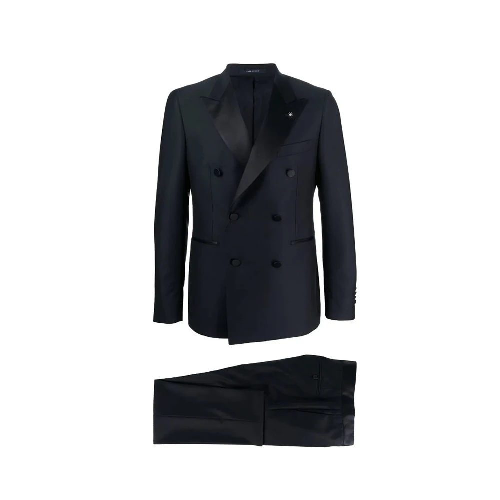 Suits > Suit Sets > Double Breasted Suits - - Tagliatore - Modalova
