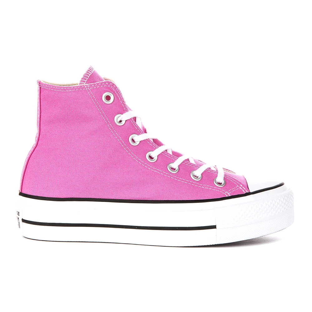 Converse Women's Pink Sneakers, 6 Uk, All Star Lift Platform Trainers