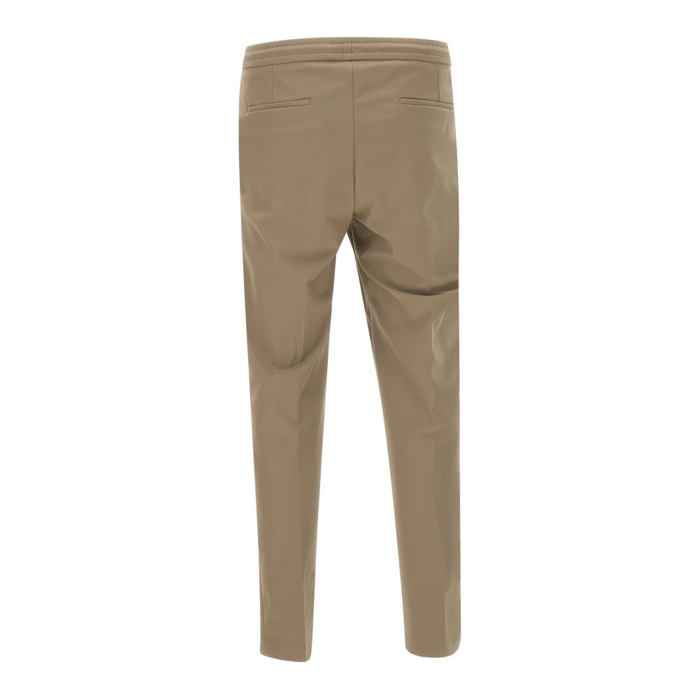 Briglia Stretch Crepe Herenbroek Taupe Beige Heren