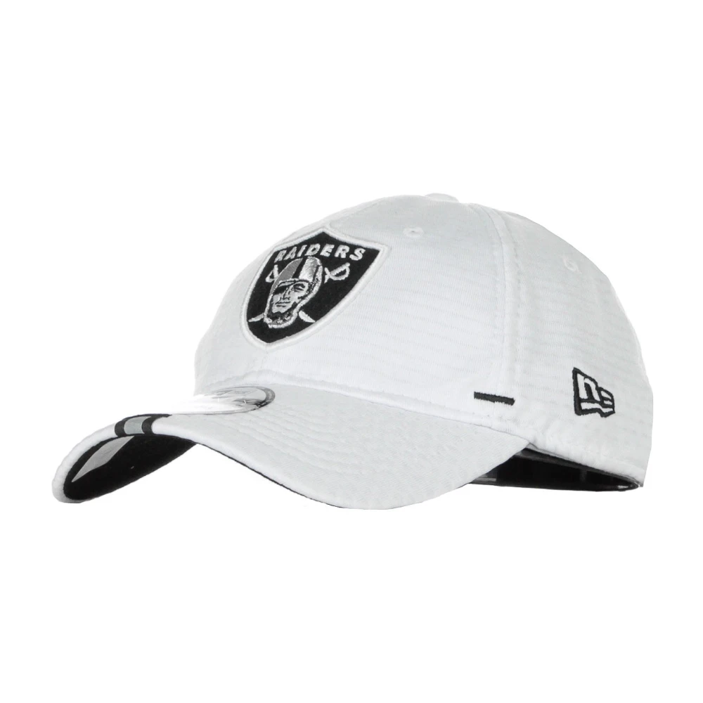 New era Gebogen klep pet officiële NFL trainingskamp White Heren