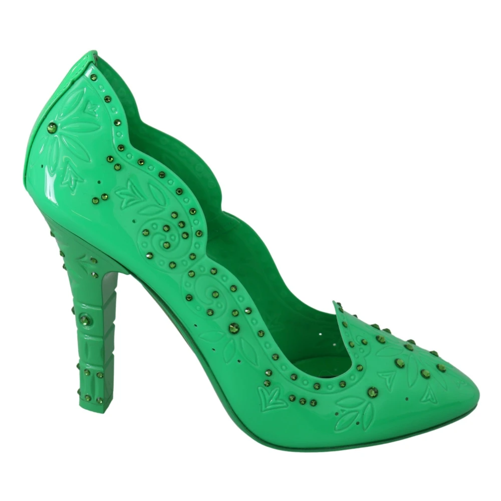 Dolce & Gabbana Women's Green Dolce Gabbana Pumps