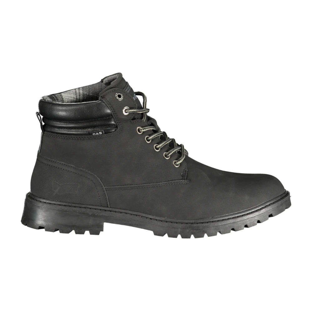 Gas Men's Black Jonathan Nbx Lace-Up Ankle Boot