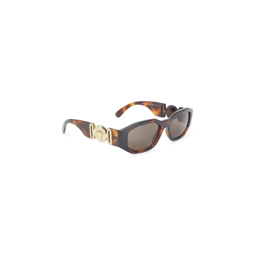 Versace Unisex Brown Ve4361 521773 Sunglasses Nylon Turtle Geometric Normal - Image 15
