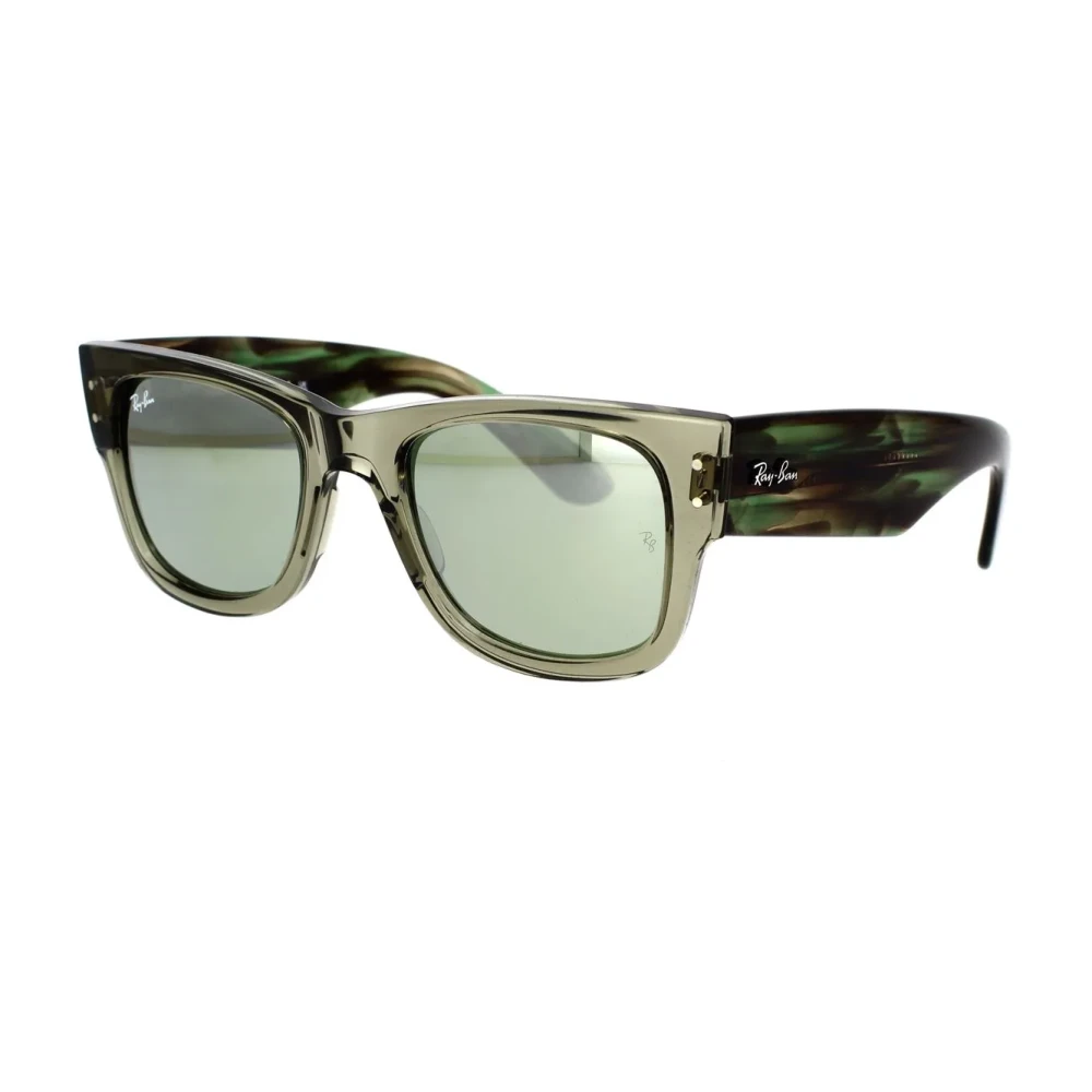 Ray-Ban Unisex Green Iconic Wayfarer Sunglasses Mirror