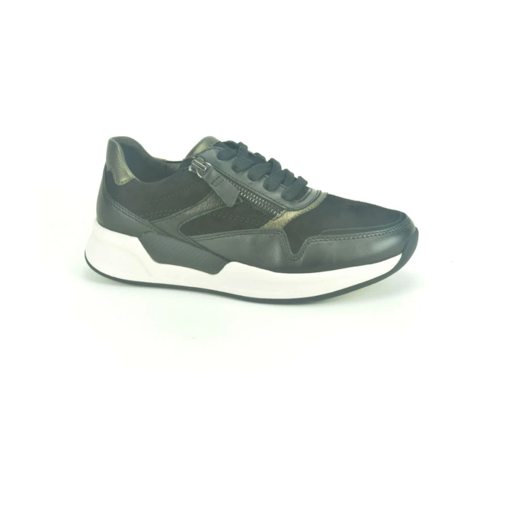 Gabor Combi Runner Sneakers Dames Schoenen Zwart