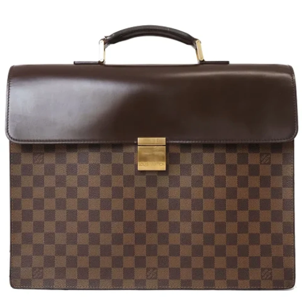 Louis Vuitton Vintage Pre-owned Canvas louis-vuitton-bags Brown Heren