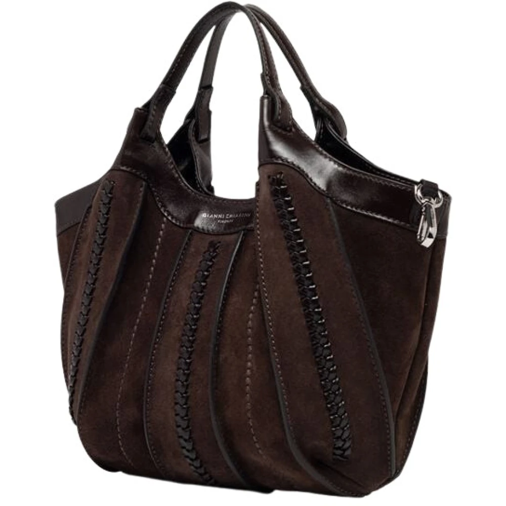 Gianni Chiarini Donna Marrone - Borsa A Spalla Dua - Bags - One Size - Immagine 3