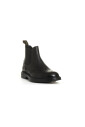 black-leather-ankle-boots
