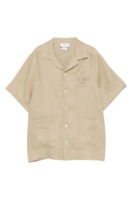 beige-linen-logo-shirt-for-boys