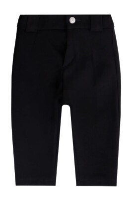 black-pleated-logo-pants-button-closure