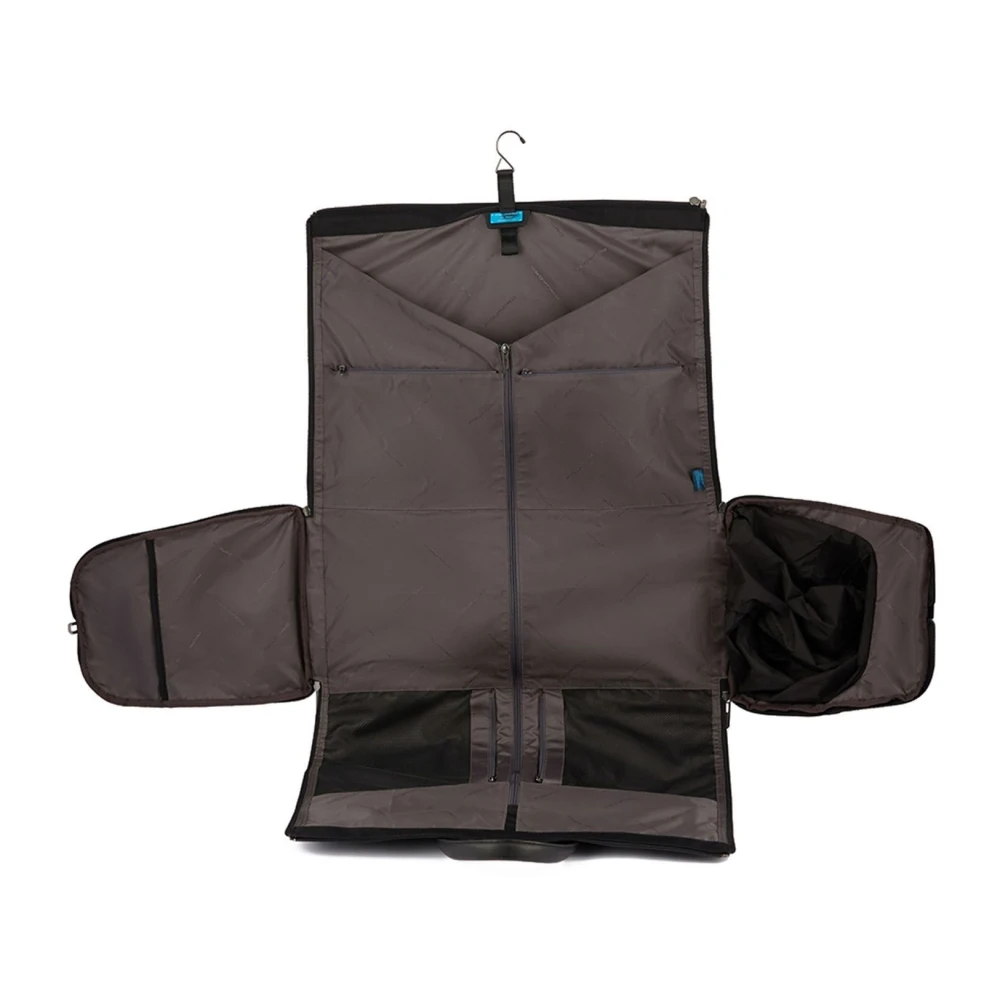 Piquadro Zwarte Linea Brief 2 Tas Black Heren