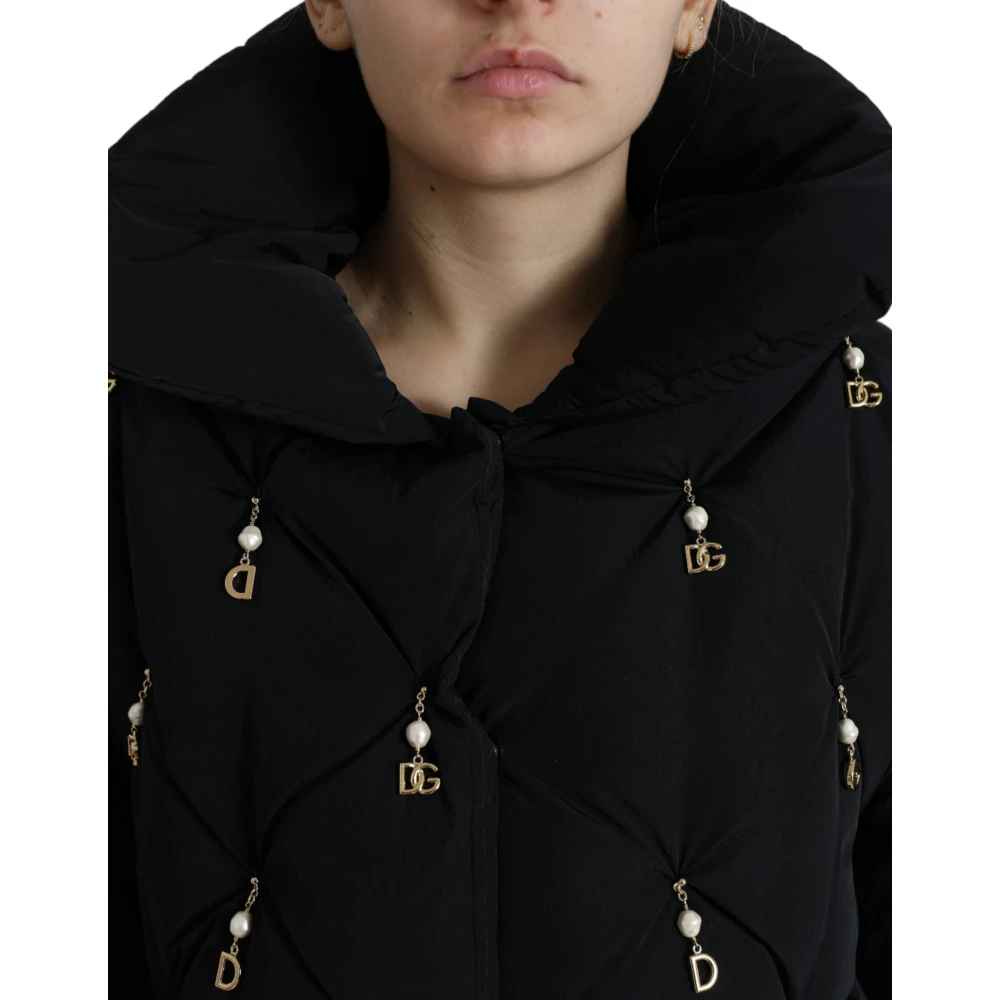 Dolce & Gabbana Winter Jackets Black Dames