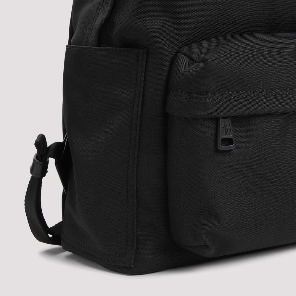 Moncler Zwarte Bucket Bag & Rugzak Black Heren