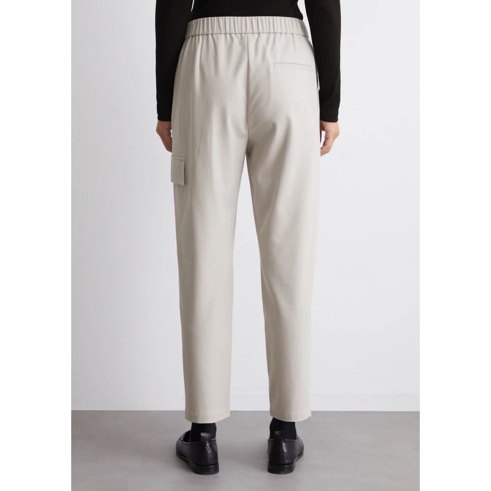 Marc O'Polo Cargo tapered joggers Brown Dames