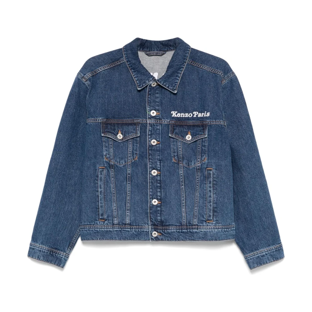 Jackets > Denim Jackets - - Kenzo - Modalova