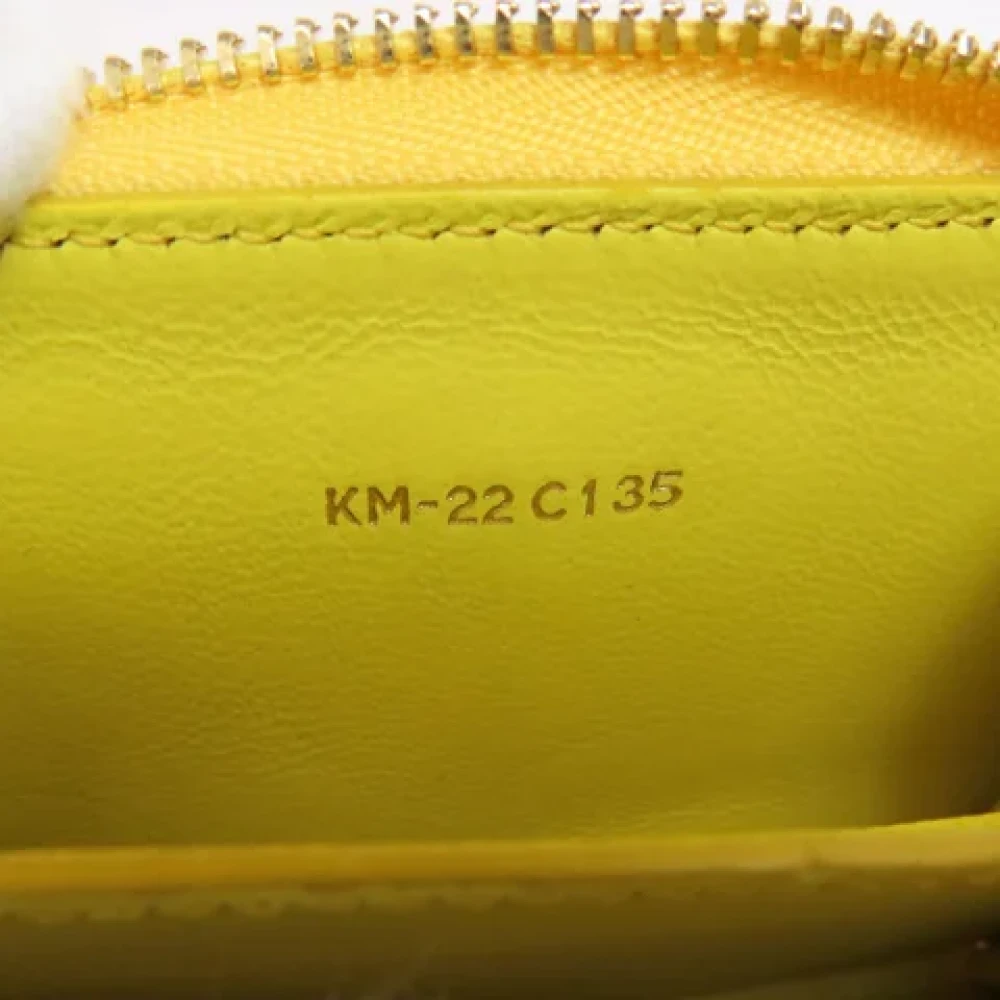 Salvatore Ferragamo Pre-owned Leather wallets Yellow Dames