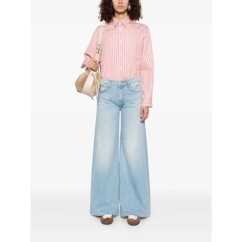 Mother Blauwe Jeans voor Vrouwen Blue Dames