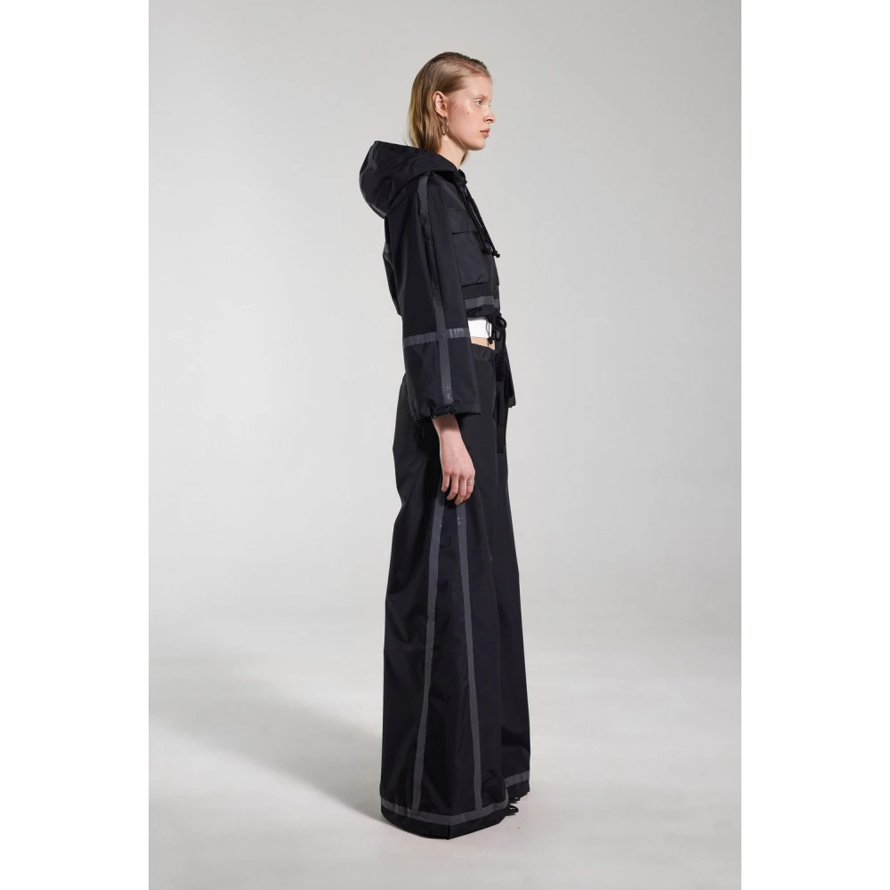 Stutterheim Stijlvolle Korte Regenjas Black Dames