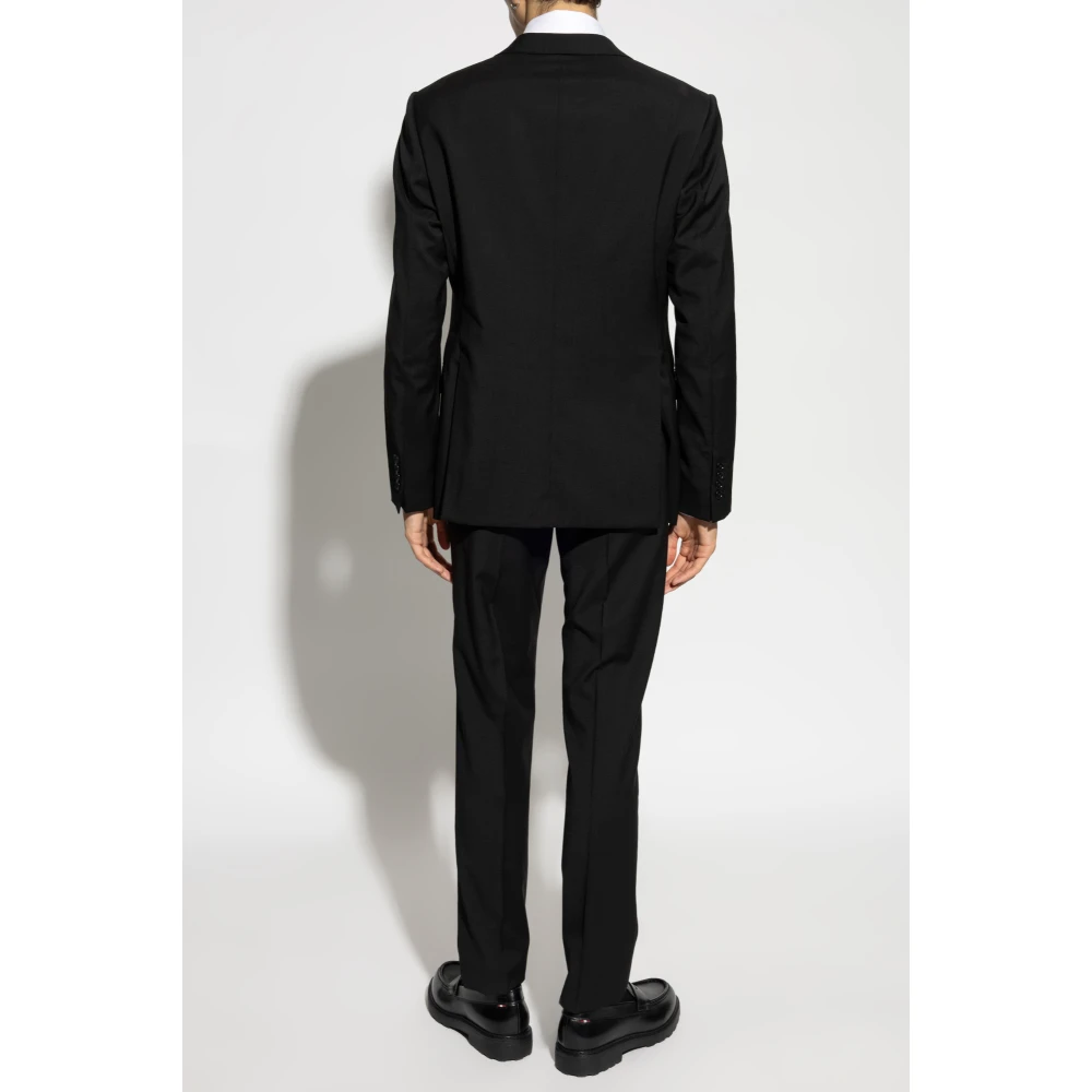 Emporio Armani Wollen pak Black Heren