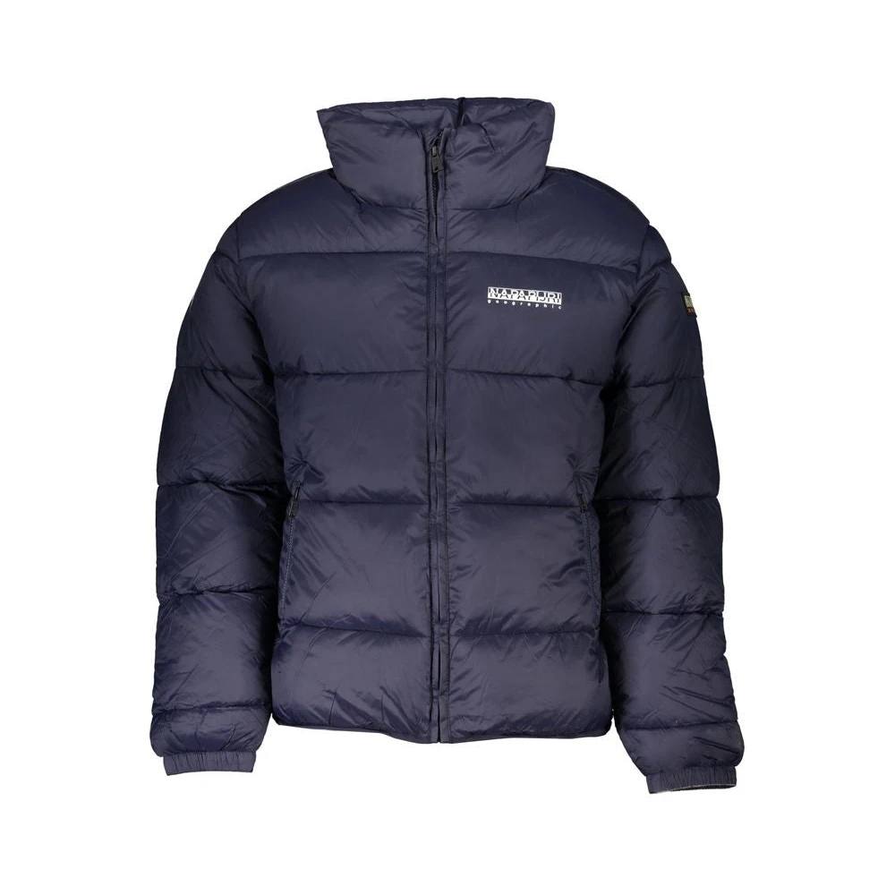 Napapijri Men's Blue Winter Jackets, 2XL, Polyamide Jacket