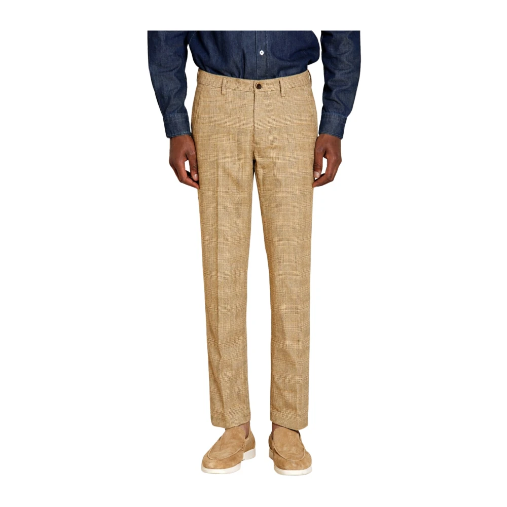 Mason's Mannelijk Bruin Broeken Heren, 4XL, Katoen, Torino Chino Broek