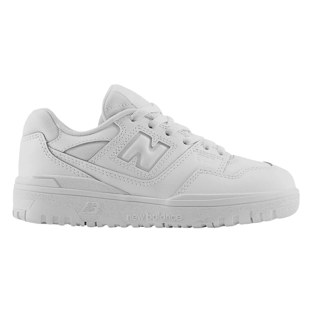 New Balance Unisex Kids White Sneakers,, Kids 550 Trainers Size 28