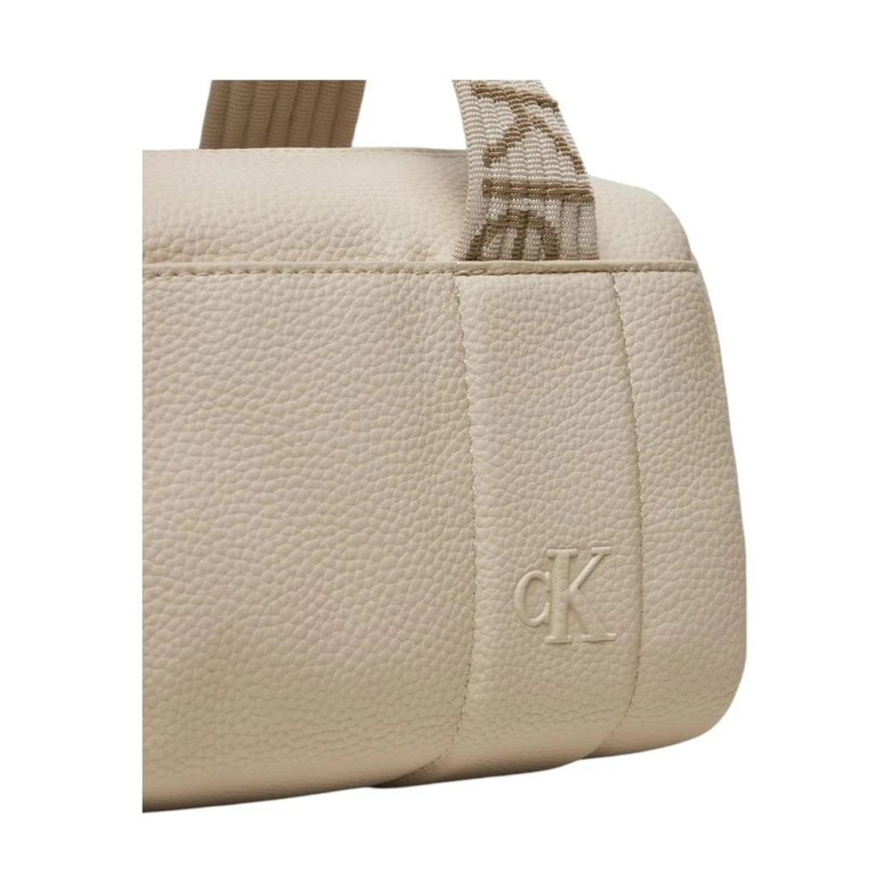 Calvin Klein Jeans Ultralight Barrel Handtas Beige Dames