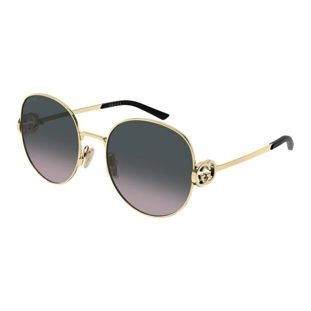 Gucci Women's Yellow Sunglasses, 58 Mm, Gg2047s 002 Sunglasses