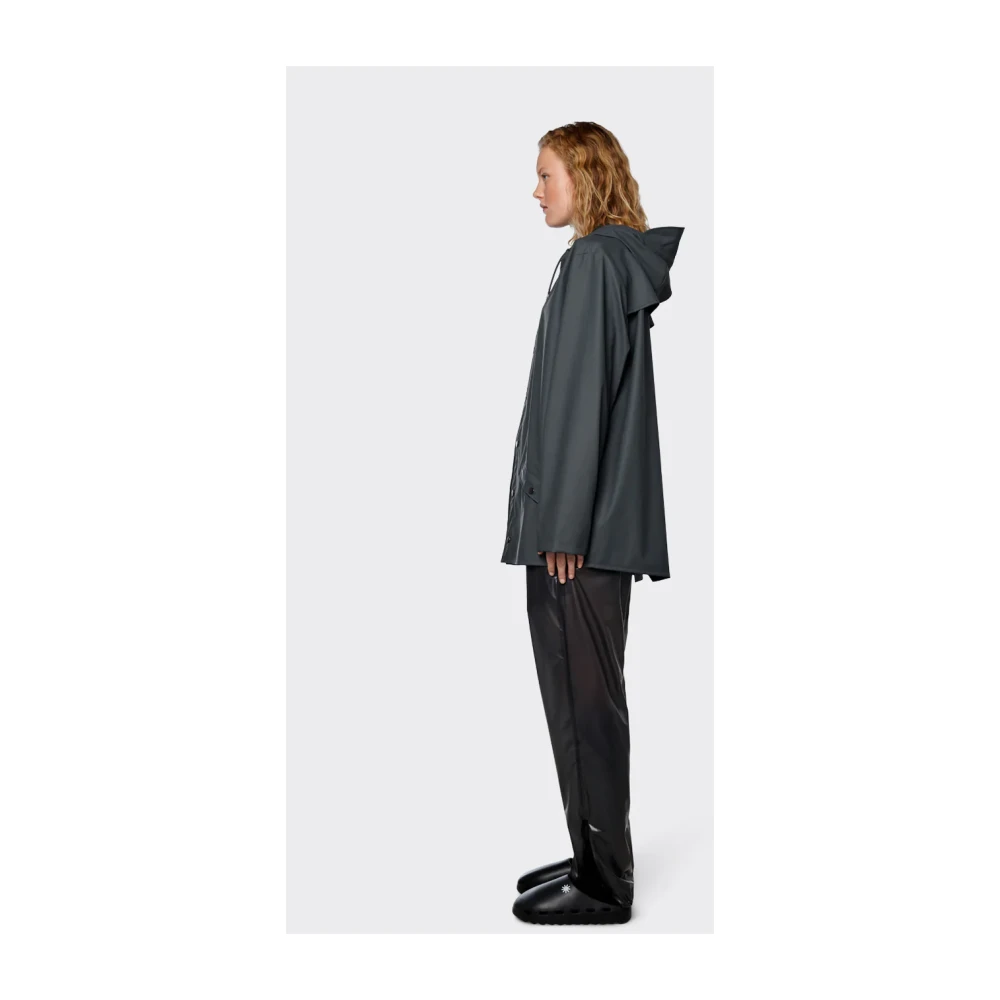 Rains Moderne Unisex Waterdichte Jas Gray Dames