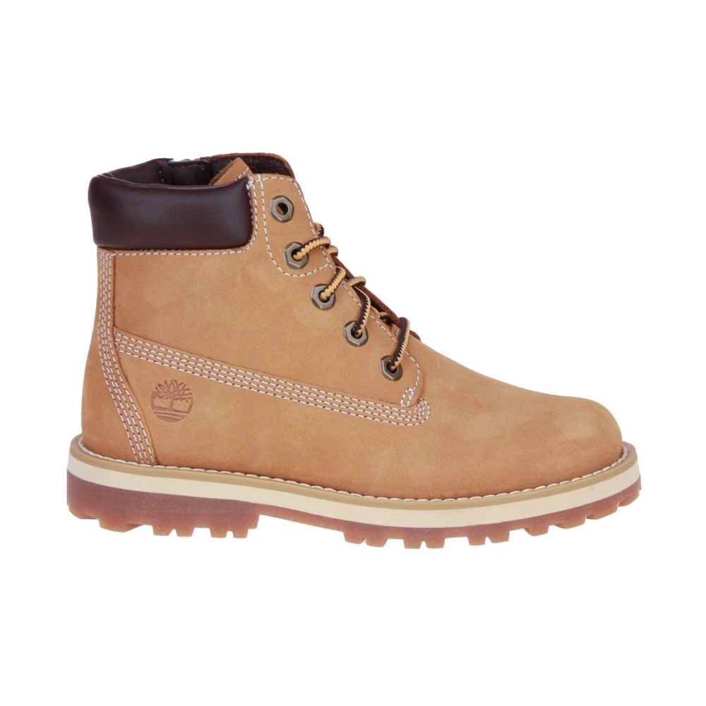 Timberland Boys Brown Courma Zip Bottine - Kids Boots - 28 Eu - Kids